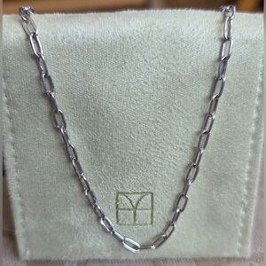 10k Michael Hill Paperclip Fine & Dainty Bracelet NEW!